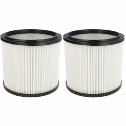 vhbw - the clever way Set de Cartouche Filtre pour votre aspirateur industriel, pour aspiration à sec ou humide - Finition su ...