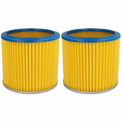 vhbw - the clever way Set de filtre pour votre aspirateur industriel, pour aspiration à sec ou humide - Finition sur mesure p ...