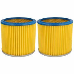 vhbw - the clever way Set de filtre pour votre aspirateur industriel, pour aspiration à sec ou humide - Finition sur mesure p ...