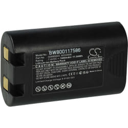 Vhbw - Batterie compatible avec Dymo LabelManager 420P, 360D imprimante, scanner, imprimante d'étiquettes (1600mAh, 7,4V, Li-ion)