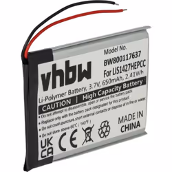 vhbw - the clever way - Batterie de rechange de haute qualité avec une grande autonomie et compatible avec votre casque audi  ...