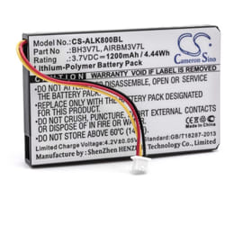 vhbw Batterie compatible avec Autec Air A4, A6, A8 opérateur télécommande industrielle (1200mAh, 3,7V, Li-polymère)