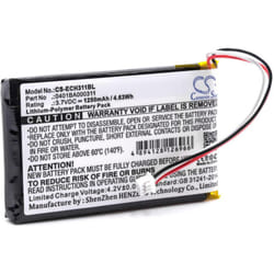 Vhbw - Batterie remplacement pour Elca 0401BA000311 pour télécommande remote control (1250mAh, 3,7V, Li-polymère)