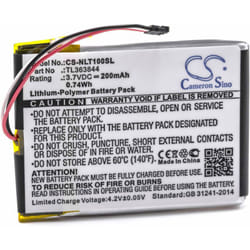 Vhbw - Batterie remplacement pour Nest TL363844 pour thermostat (200mAh, 3,7V, Li-polymère)