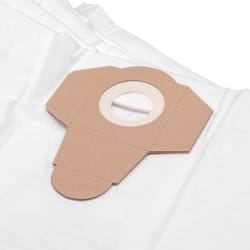 Vhbw - 5x Sacs compatible avec Einhell te-vc 1820, tc-vc 1820 s, tc-vc 1820 sa aspirateur - microfibres non tissées, 37cm x 28cm, blanc