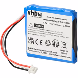 vhbw - the clever way - Batterie de rechange de haute qualité avec une grande autonomie et compatible avec votre système de n ...