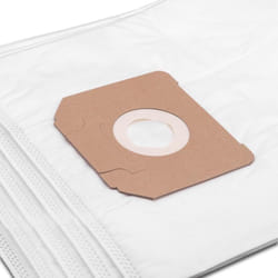 Vhbw - 5x sacs remplacement pour Kärcher 6.904-407.0 pour aspirateur - microfibres non tissées, blanc
