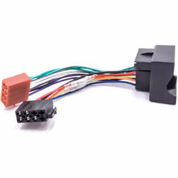 Câble adaptateur sur mesure pour autoradio avec connecteur ISO Ce câle adaptateur pratique de la marque vhbw vous permet de c ...