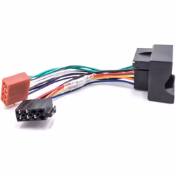 Câble adaptateur sur mesure pour autoradio avec connecteur ISO Ce câle adaptateur pratique de la marque vhbw vous permet de c ...