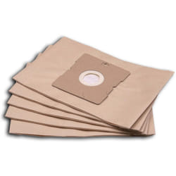 Vhbw - 5x sacs remplacement pour Kärcher 6.905225.0, 6905-2250, 69052250 pour aspirateur - papier, marron