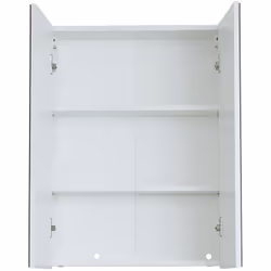 Armoire à miroir Line/SkinBD 2 portes blanc, verre miroir est un miroir en couleur qui apporte à la fois style et fonctionnal ...