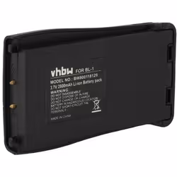 vhbw - the clever way - Batterie de rechange de haute qualité avec une grande autonomie et compatible avec votre radio talkie ...