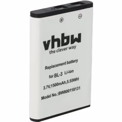 vhbw - the clever way - Batterie de rechange de haute qualité avec une grande autonomie et compatible avec votre radio talkie ...