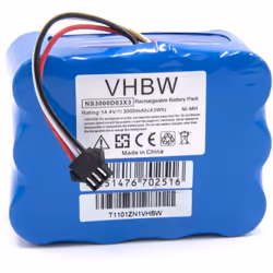vhbw - the clever way - Batterie de rechange de haute qualité et compatible avec une grande autonomie et compatible avec votr ...