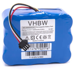 Batterie remplacement pour YX-Ni-MH-022144 pour robot électroménager bleu (3000mAh, 14,4V, NiMH) - Vhbw