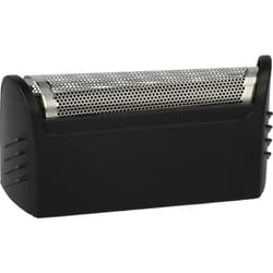Grille de rasoir remplacement pour Braun 596, 597 pour rasoir électrique - Avec cadre, noir / argent - Vhbw