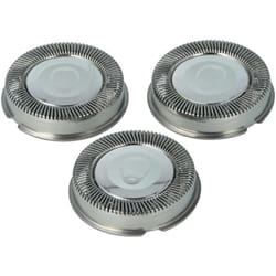 3x tête de rasoir compatible avec Philips HP1222, HP1616, HP1622, HP1623, HP1722, HP1723, HQ1322, HQ20, HQ200, HQ202, HQ203 rasoir - Vhbw