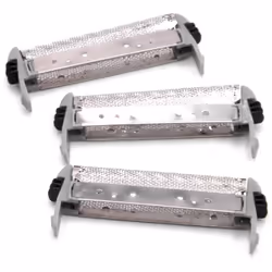Set de pièces de rechange de haute qualité pour votre rasoir électrique - Le set est constitué de : 3x grille de rasoir avec  ...