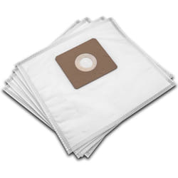 Vhbw - 5x Sacs compatible avec Dirt Devil Lifty, Lifty Plus, Infinity bg 1 Silence aspirateur - microfibre non tissée, 26cm x 24cm blanc