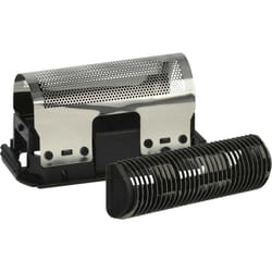 Vhbw - Pack 2x pièces de rechange pour rasoirs électriques - compatible avec Braun Universal Linear 245 - 278, grille + lames, noir/argenté