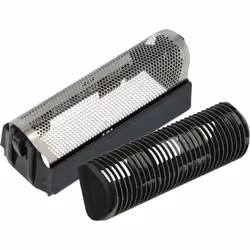 vhbw - the clever way Pack de pièces détachées de haute qualité pour votre rasoir - Il comprend : 1x bloc de lames, 1x grille ...