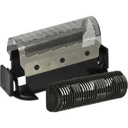 Vhbw - Pack de 2 pièces de rechange pour rasoirs électriques - compatible avec Braun Micron 808, Plus, s, sl, grilles+lames, noir/argenté