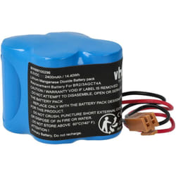 Pile compatible avec Allen Bradley 1747-L511 slc 5/01 système de contrôle (2400mAh, 6V, Li-MnO2) - Vhbw
