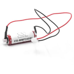 Vhbw - Batterie compatible avec Mitsubishi FX2N plc Contrôleur Logique Programmable (1800mAh, 3,6V, Li-SOCl2)