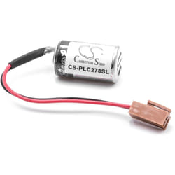 vhbw 1x Pile remplacement pour LS14250-MR, FBT030A, FBT020A, ER3V/3.6V, NP8P-BT pour PLC Contrôleur Logique Programmable (1000mAh, 3,6V, Li-MnO2)