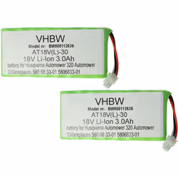 vhbw - the clever way - Batterie de rechange de haute qualité avec une grande autonomie et compatible avec votre outil de jar ...