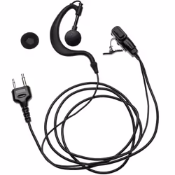 vhbw - the clever way Headset de haute qualité compatible avec votre talkie walkie Le casque dispose d'une touche de réponse  ...