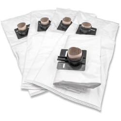Vhbw - 5x sacs remplacement pour Festo / Festool 452970, fis-ct 22, fis-ctl 22, fis-ctm 22 pour aspirateur - microfibres non tissées, blanc