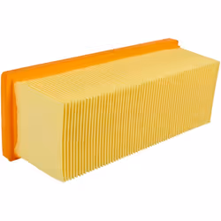 vhbw - the clever way Filtre plissé plat pour votre aspirateur sec et humide - Finition sur mesure pour un changement du filt ...