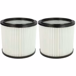 vhbw - the clever way Set de Cartouche Filtre pour votre aspirateur industriel, pour aspiration à sec ou humide - Finition su ...
