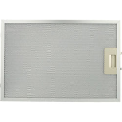 Vhbw - Filtrepermanent filtre à graisse métallique 38,8 x 26,5 x 0,9cm convient pour Constructa cd D66 B21 N0, D66 B21 N0GB hottes de cuisinière métal
