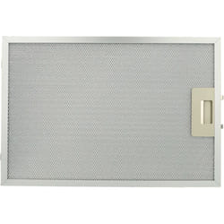 Vhbw - Filtrepermanent filtre à graisse métallique 38,8 x 26,5 x 0,9cm convient pour Constructa cd D69 B21 N0GB, D69 B21 S0GB hottes de cuisinière