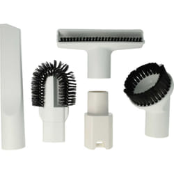 Vhbw - Lot de buses avec 5 pièces compatible avec Vorwerk Kobold VK150, VK200 aspirateur - blanc