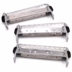 Set de pièces de rechange de haute qualité pour votre rasoir électrique - Le set est constitué de : 3x grille de rasoir avec ...