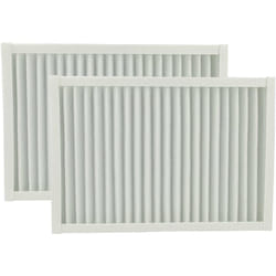 Vhbw - 2x Filtres compatible avec Viessmann Vitovent 200-C appareil de ventilation - Set de filtres à air G4, 26 x 17,8 x 2,3 cm blanc