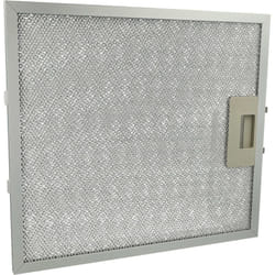 1x Filtre anti-graisse compatible avec aeg ADX6300BW, DE6261-ML, ADX6301BW, DE6261ML hotte de cuisine - 30,6 x 27,8 x 0,85 cm, métal - Vhbw