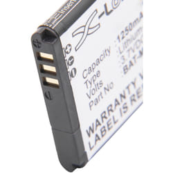 Vhbw - Li-Ion batterie 1250mAh (3.7V) pour scanner portable handheld Honeywell Captuvo 70e, 75e, SL22, SL22 Sled, SL42, SL42 Sled, SL62