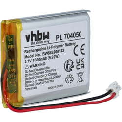 vhbw Batterie compatible avec Fatboy Edison the petit, Transloetje lampe de table (1600mAh, 3,7V, Li-polymère)