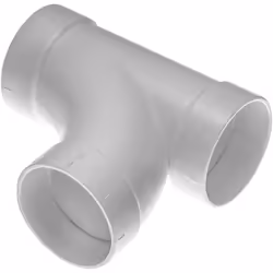 Installation facile Ce raccord T en PVC peut être branché à système d'aspiration centralisé. Les pièces pratiques de vhbw s'i ...