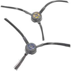 Vhbw - 2x Brosse latérale compatible avec iLife V80, V8s robot aspirateur - Lot de brosses, gauche/droite, bleu / jaune / noir