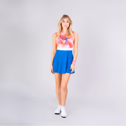 Bidi Badu W214102221-RDBL-XL, Adulte, Femelle, Bleu, Rouge, XL, SML, 1 pièce(s)