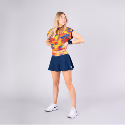 Bidi Badu W354104221-MX-M, Tee-shirt, Adulte, Femelle, Multicolore, M, SML