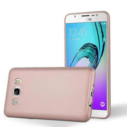 Coque pour Samsung Galaxy J7 2016 Housse en METALLIC OR ROSE Etui Case Cover Protection Silicone TPU Cover matte