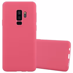 Coque de téléphone - CADORABO - Samsung Galaxy S9 PLUS - Silicone TPU - Candy Rouge - Protection optimale
