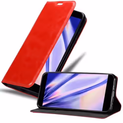 Coque pour téléphone - CADORABO - Xiaomi BLACK SHARK - Simili-cuir - Rouge de Pomme - Ultra fin