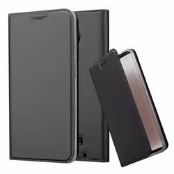 Coque pour Motorola MOTO Z Etui en CLASSY NOIR Housse Case Cover Protection fermeture magnétique Portefeuille Wallet